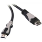 Кабель мультимедійний DisplayPort M to HDMI M 1.8m Viewcon (VD 119-1,8м.) - зменшене зображення 1