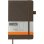 Книга записна Buromax Tweed 125x195 мм 96 аркушів в лінію обкладинка зі штучної шкіри Сіра (BM.291263-09) - зменшене зображення 1
