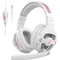 Гарнитура Sades SA-726 Ppower White/Pink (sa726wpj) - уменьшенное изображение 4