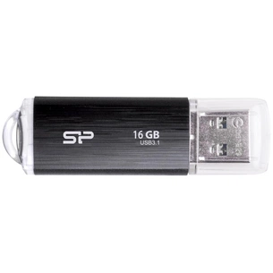 USB флеш накопичувач Silicon Power 16GB Blaze B02 Black USB 3.0 (SP016GBUF3B02V1K) зображення 1