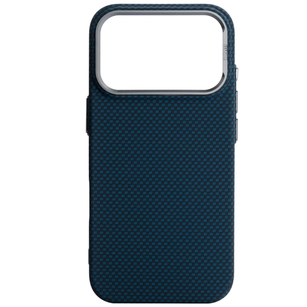 Чехол для мобильного телефона Armorstandart LikeCarbon2 MagCase Apple iPhone 18 Pro / 17 Pro Kevlar Dark Blue (ARM92538) - изображение 1