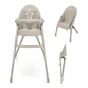 Стульчик для кормления Kinderkraft Dinnly Beige (5902533931569) - уменьшенное изображение 1