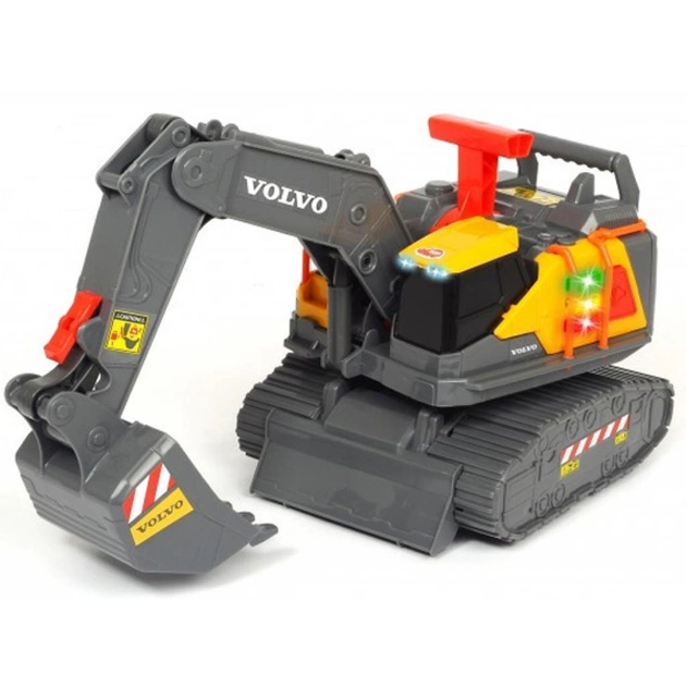 Спецтехніка Dickie Toys Екскаватор Вольво зі звук. та світл. ефектами (3725006) - изображение 1