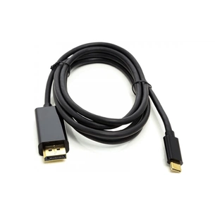 Кабель мультимедійний USB Type-C 3.1 Thunderbolt 3 (M) to DisplayPort (M) 1.8m 4K PowerPlant (CA911844) зображення 1