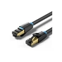 Патч-корд 1.5м, S/FTP cat 8 RJ-45 black VENTION (IKABG) - зменшене зображення 1
