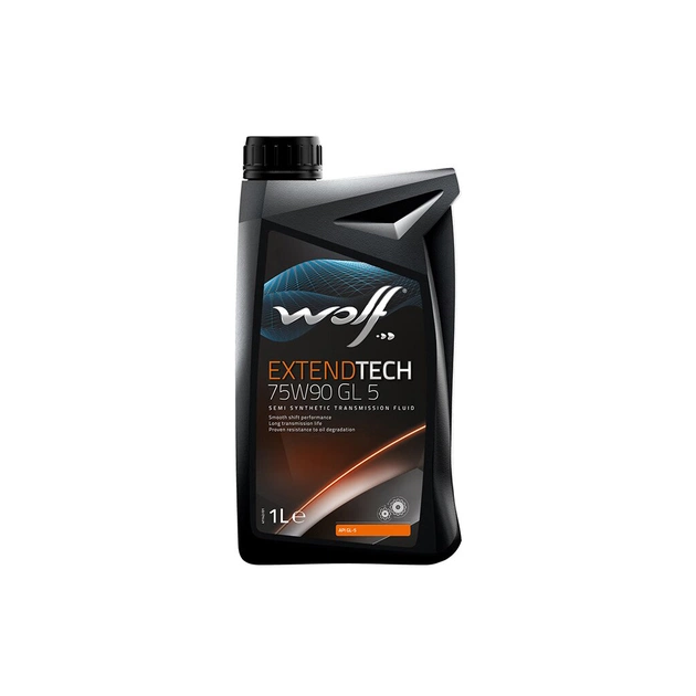 Трансмиссионное масло Wolf EXTENDTECH 75W90 GL 5 1л (8303302) - изображение 1