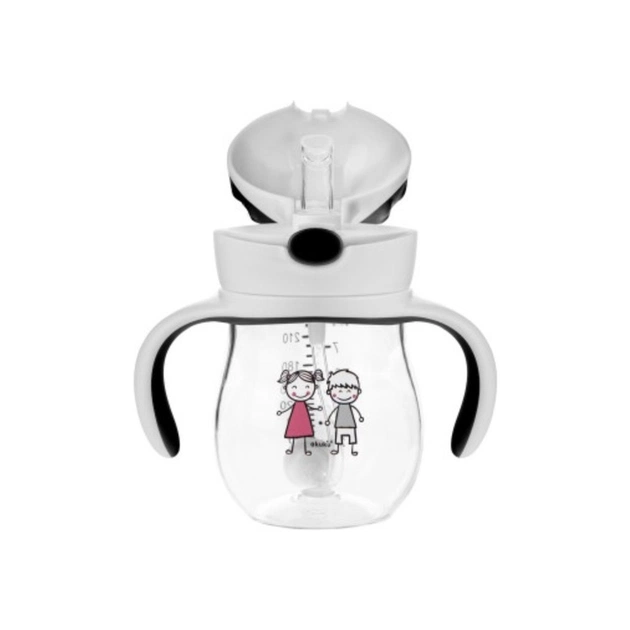 Поїльник-непроливайка Akuku сірий (A0034) - picture 2