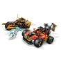 Конструктор LEGO NINJAGO Комбіновані транспортні засоби Кая та Коула (71864) - зменшене зображення 4