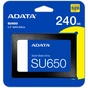 Накопичувач SSD 2.5" 240GB ADATA (ASU650SS-240GT-R) - зменшене зображення 5