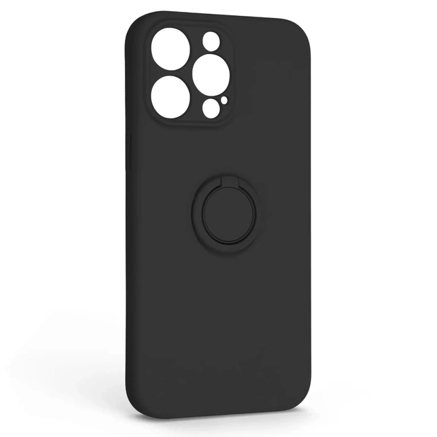 Чохол до мобільного телефона Armorstandart Icon Ring Apple iPhone 14 Pro Max Black (ARM68718) - зображення 1