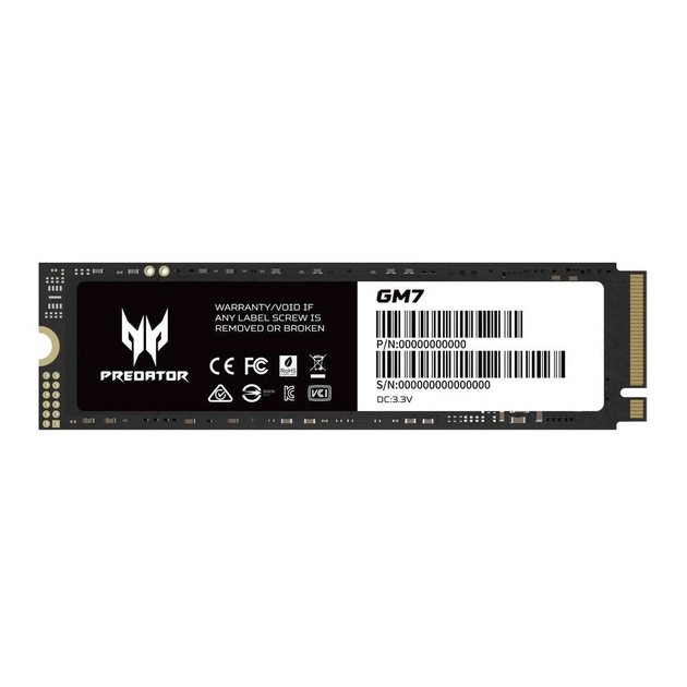 Накопичувач SSD M.2 2280 4TB GM7000 PREDATOR (BL.9BWWR.107) - изображение 1