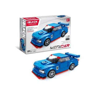 Конструктор iBlock Спорткар синій (PL-921-326) зображення 1