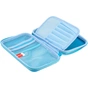 Пенал Cool For School з тисненням, 1 відділення (QT-5704-Blue) - зменшене зображення 3
