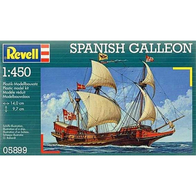 Збірна модель Revell Іспанський галеон Spanish Galeon (5899) - изображение 1