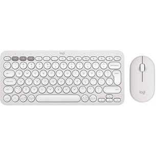 Комплект Logitech Pebble 2 Wireless UA White (920-012240) зображення 1