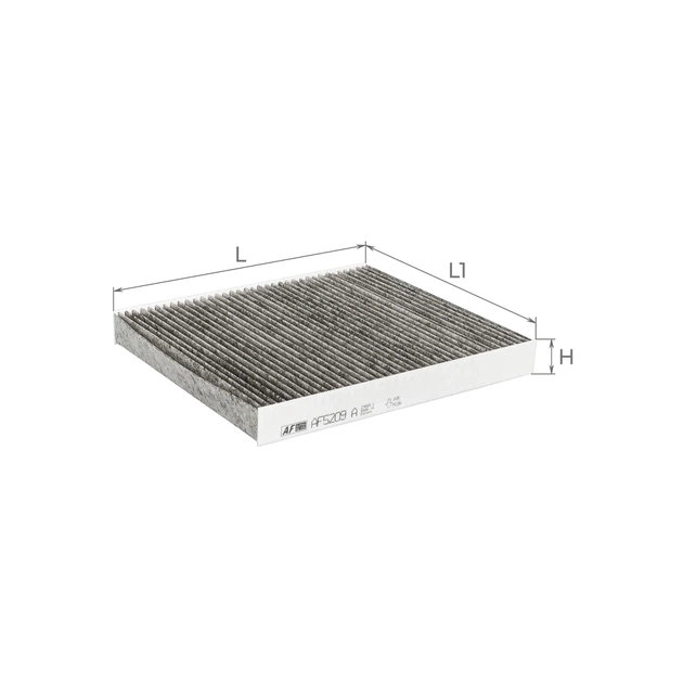 Фільтр салону ALPHA FILTER AF5209a - зображення 1