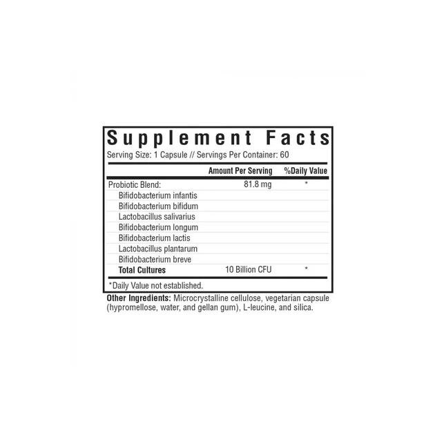 Пробіотики Seeking Health Комплекс пробіотиків, 10 млрд КУО, ProBiota HistaminX, 60 вегетар (SKH52101) - зображення 2