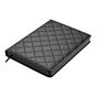 Тижневик Buromax недатований DONNA LINE, A5, чорний, штуч.шкіра 336 сторінок (BM.20300-01) - зменшене зображення 4
