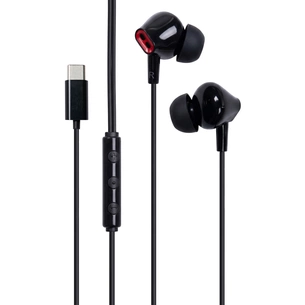 Навушники Vention Echo Lite USB-C In-Ear Wired Black (GBBBAV) зображення 1