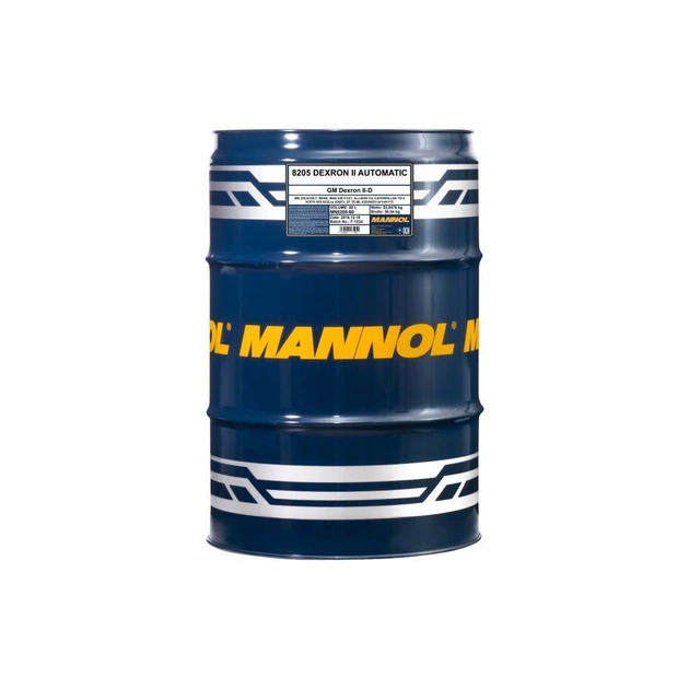 Трансмісійна олива Mannol DEXRON II AUTOMATIC 60л Metal (MN8205-60) - зображення 1