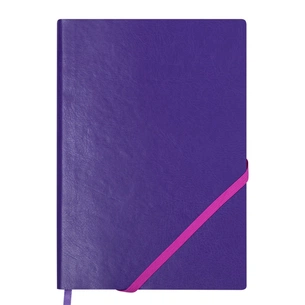 Книга записна Buromax Lollipop Logo2U 96 аркушів А5 у клітинку фіолетовий (BM.295103-07) зображення 1