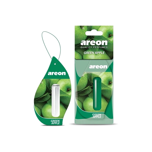 Ароматизатор для автомобіля Areon Green apple 5 мл (77136) - зображення 1