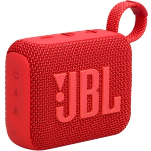 Акустична система JBL Go 4 Red (JBLGO4RED) зображення 1