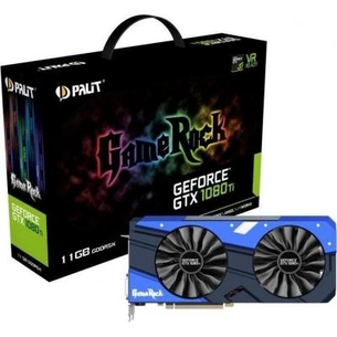 Відеокарта Palit GeForce GTX1080 Ti 11Gb GameRock (NEB108TT15LC-1020G) зображення 1