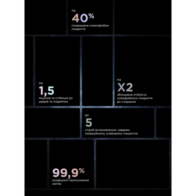 Скло захисне Armorstandart Supreme Plus Black Icon Apple iPhone 17 Air (ARM86405) - picture 5