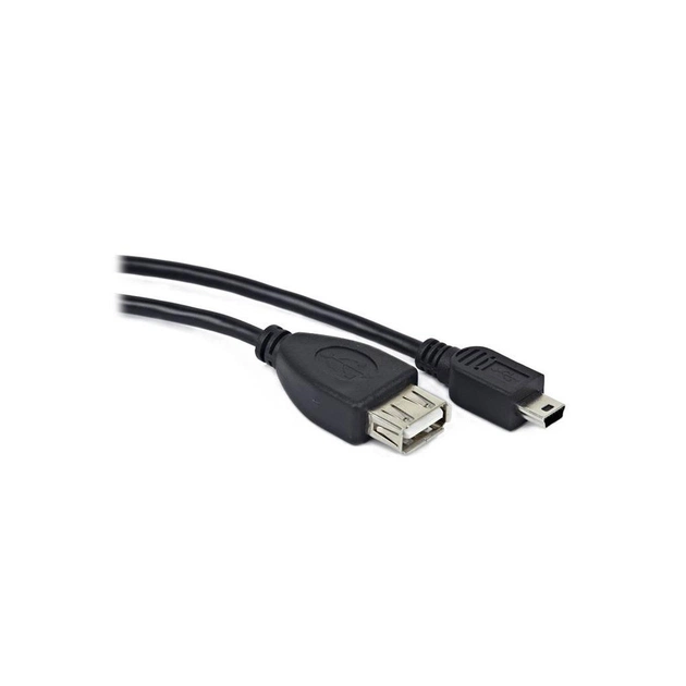 Переходник OTG USB 2.0 AF to Mini 5P 0.5m PowerPlant (KD00AS1235) - изображение 1