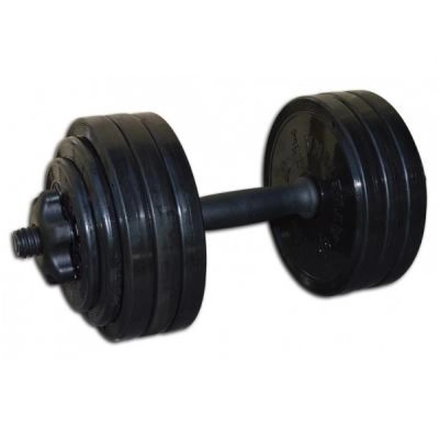 Гантель InterAtletika 20кг Black (СТ 530.20) - изображение 1