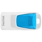 USB флеш накопичувач SanDisk 16Gb Cruzer Edge White-Blue (SDCZ51W-016G-B35B) - зменшене зображення 1