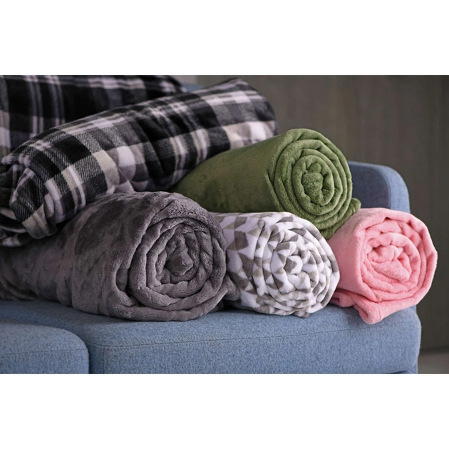 Плед Ardesto Flannel зелений, 160х200 см (ART0209SB) - picture 8