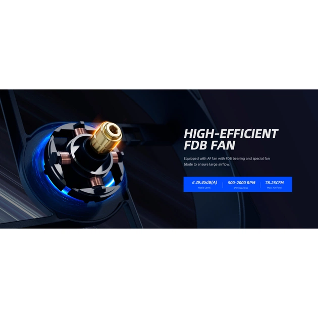 Кулер до процесора ID-Cooling FROZN A610 BLACK - picture 9