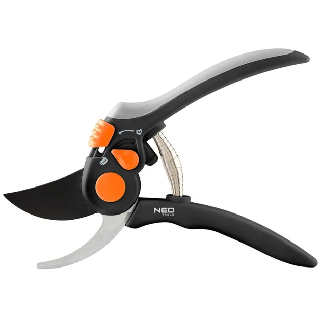 Секатор Neo Tools площинний, d різу 18мм, 200мм, 248г (15-202) - picture 1