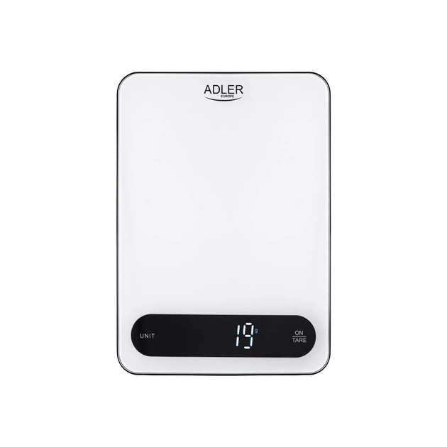 Весы кухонные Adler AD 3177 white black - изображение 1