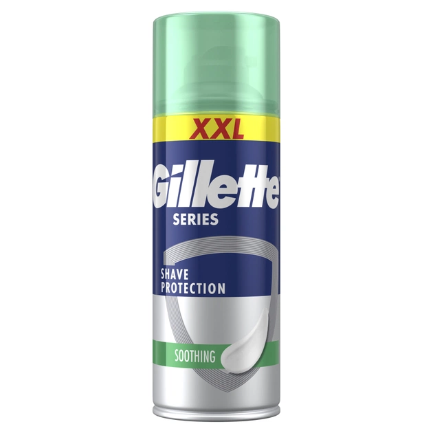 Піна для гоління Gillette Series Soothing Для чутливої шкіри з алое вера 400 мл (8006530162982) - зображення 1