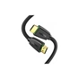 Кабель мультимедійний HDMI M to HDMI M 1.5m nylon braid black Ugreen (40409) - зменшене зображення 3