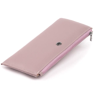 Гаманець ST Leather Зі шкіри жіночий Ліловий (19327) зображення 1