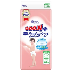 Підгузки GOO.N Plus Розмір 4 (L), 9-14 кг, 44 шт (21001498) зображення 1