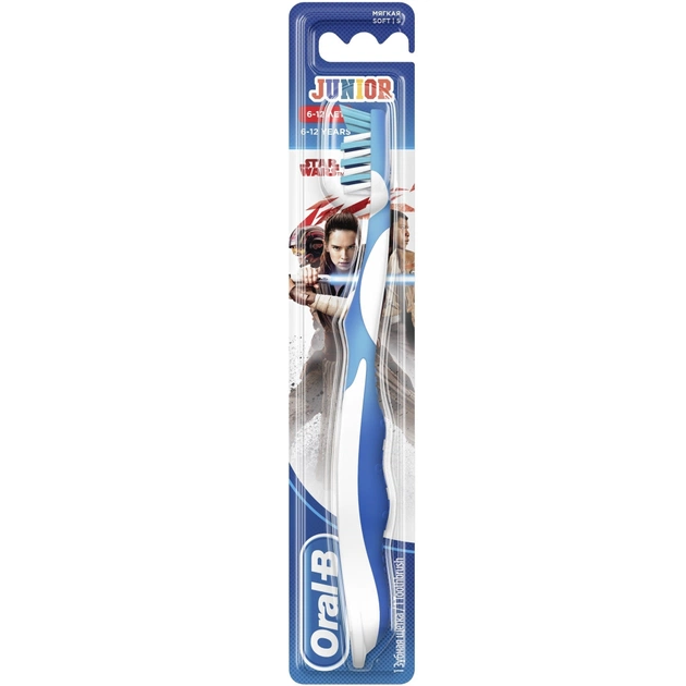 Дитяча зубна щітка Oral-B Junior 6-12 років Star Wars (3014260098964) - зображення 1