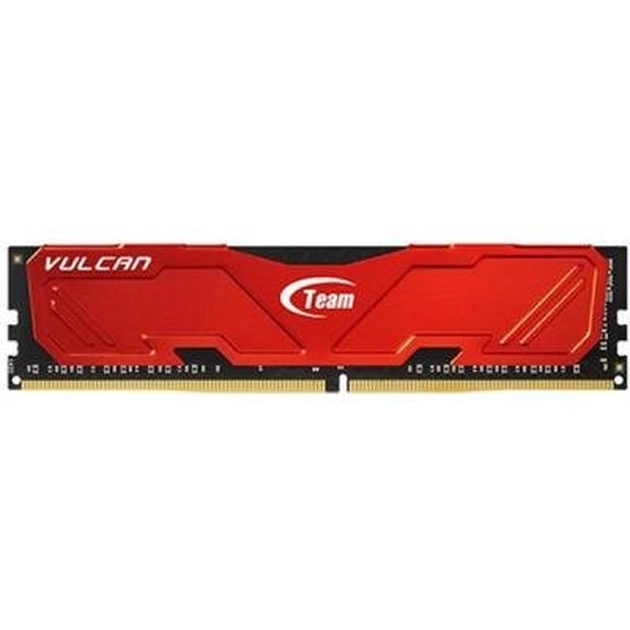 Модуль пам'яті для комп'ютера DDR4 8GB 2400 MHz Vulcan Red Team (TLRED48G2400HC1401) - изображение 1
