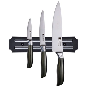 Набір ножів Bergner Midnight, 4 предмети, сталь SS3CR13 (BG-39263-GR) зображення 1
