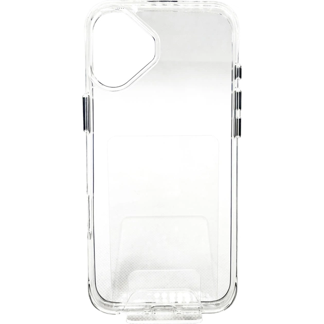 Чохол до мобільного телефона BeCover Space Case для Apple iPhone 16 Transparancy (712106) - зображення 1