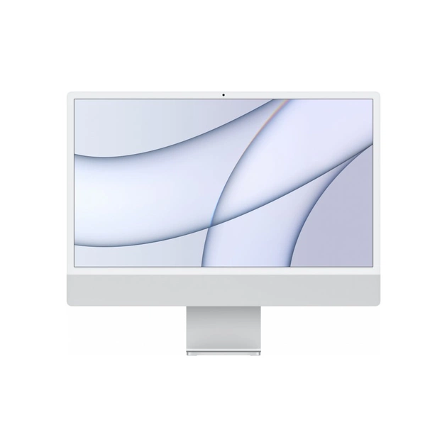 Комп'ютер Apple A2439 24" iMac Retina 4.5K / Apple M1 / Silver (MGTF3UA/A) - зображення 1