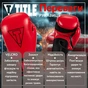 Боксерські рукавички Title Boxing Vegan Gloves Red/Black 12 oz (VGFBG 12 oz RD/BK) - зменшене зображення 3