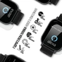 Плівка захисна Armorstandart Matte hydrogel Xiaomi Redmi Watch 5 Active 6 pcs (ARM92128) - зменшене зображення 2