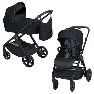 Коляска Espiro 2 в 1 Only New 110 Black Space чорна рама (5906724204234) зображення 1