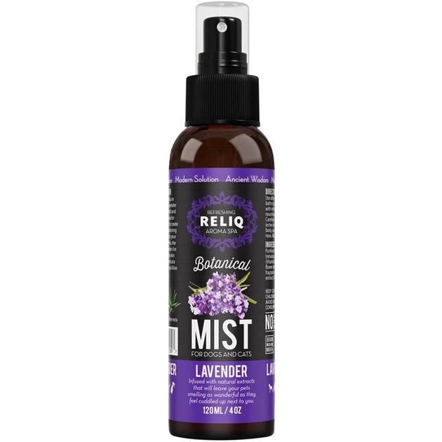 Духи для животных RELIQ Botanical Mist с ароматом лаванды 120 мл (0602003755897) - изображение 1