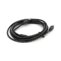 Кабель для принтера USB 2.0 AM/BM 3.0m ferrite black Voltronic (YT-AM/BM-3.0BB) - зменшене зображення 2